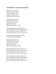 Maybe you would like to learn more about one of these? Lirik Lagu