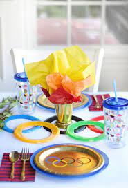 First, create a slack channel. Go For The Gold With An Olympics Themed Kids Party Project Nursery