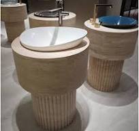Travertine Pedestal Sink - Exclusive Marble Manufacturer-FOR ...