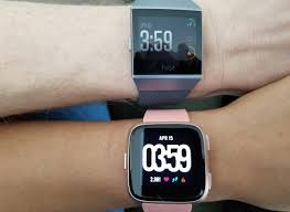 ionic versus versa which fitbit smartwatch is for you