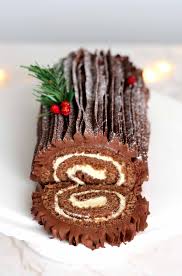 Vegan Yule Log Recipe Yule Log Chocolate Yule Log Christmas Chocolate Desserts
