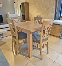 When you walk into a furniture store or shop online, you often come across scores of large dining room tables and expansive chairs that look great in the showroom setting. Small Dining Table Set 4 Solid Wood Chair Dinette Strong Sturdy Home Breakfast For Sale Ebay