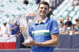 2 days ago · hubert hurkacz is a polish professional tennis player who is adept at both the singles and the doubles formats of the sport. Hurkacz Overcomes Sinner To Win Breakthrough Miami Open Title Daily Sabah