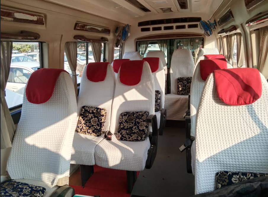 Tempo Traveller 17 Seater Internal View product image