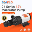 SEAFLO Macerator Waste Water Pump 12V 12 GPM Anti-Clog ...