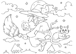 Kostenlose ausmalvorlagen und malvorlagen zum ausdrucken für kinder aller altersstufen und junggebliebene. Malvorlage Hexe Auf Besen Kostenlose Ausmalbilder Zum Ausdrucken Bild 22993