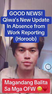 Isa na namang mahalagang pagbabago ang ipinatupad ng Qiwa platform na  direktang makakaapekto sa mga manggagawa sa Saudi Arabia. Ang bagong update  na ito ay nagbibigay ng panibagong proseso pagdating ...