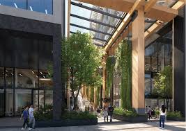 A new bridge over the railway. Brent Cross West Station Eastern Entrance Planning Approved