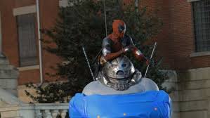 In deadpool, juggernaut's body is considered monstrosity muscular and likey about over 10ft tall. Secrets Of The Juggernaut In Deadpool 2 Revealed