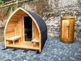 Bain Suedois En Bois Meleze Deluxe Christian Peljak Sevrier France En 2020 Bain Suedois Bois Meleze Meleze