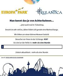+49 7822 860 553 0 email: Rust Europa Park Ansturm Auf Karten Ist Riesig Rust Lahrer Zeitung