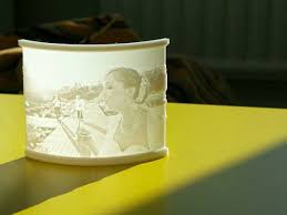 Custom 3d Printed Photo Curved Lithophane Without Lamp 15 Cm Prints Custom Photo