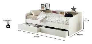Showing results for parisot space up storage bed. Funktionsbett Sleep Parisot Inkl 2 Bettschubkasten Regal Jugendbett Bettliege Bett Weiss 90 200 Cm Kindermoebel 24