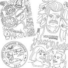 10 lego ninjago ninja coloring pages. Parks And Recreation Inspired Coloring Pages By Taracotta Sunrise