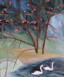 Bohemians Apples 2015 Yuko Murata Art Basel Art Painting Drawing