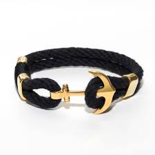 Black And Gold Bracelet Anchor Bracelet Black Gold Goldjewellerymen Black Gold Jewelry Black Hills Gold Jewelry Black Gold Ring