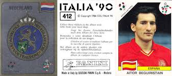 Todo listo en el vestuario de italia. Football Cartophilic Info Exchange Panini Italia 90