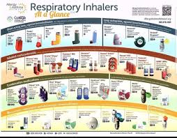 Inhalers At A Glance Pathophysiology Nursing Respiratory
