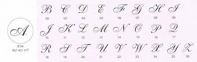 Visuel Modele Calligraphie Alphabet Calligraphie Alphabet Calligraphie Alphabet