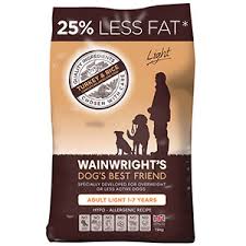 A dog's diet is vital to its health, and therefore to treat excess weight there is nothing better than making a dietary review and naturally solve this condition through a better, more balanced diet. Wainwright S Complete Adult Light Dry Dog Food Turkey And Rice 15kg Pets At Home