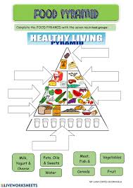 Food Pyramid Interactive Worksheet Food Pyramid Food Pyramid Kids Pyramids