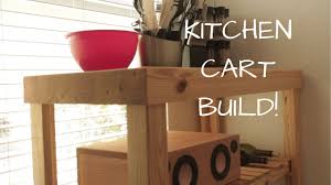 Plan ahead to get the most out of your wood. Diy Kitchen Cart Build Video Youtube