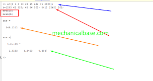 Arithmetic Means Of Numbers Vectors And Matrices In Matlab Illustrated Expression Arithmetic Mean Arithmetic Mathematical Equations