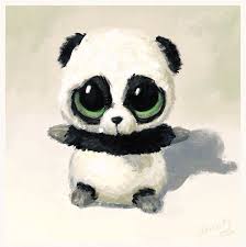 Imagen Descubierto Por Shewolf Descubre Y Guarda Tus Propias Imagenes Y Videos En We Heart It Cute Animal Drawings Cute Drawings Panda Art