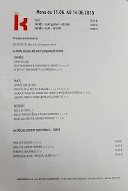 Au Menu Cette Semaine A La Brasserie Kulturfabrik Esch Sur Alzette Facebook
