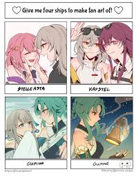 5girls, open mouth, multiple girls, madame ping (genshin impact), v - Anime  R34