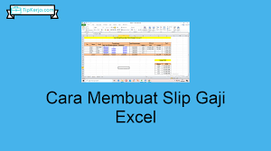 Aplikasi slip gaji guru format microsoft excel terbaru 2017. Contoh Slip Gaji Dalam Excel