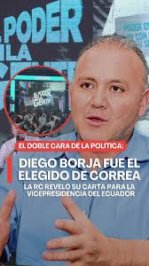 Diego Borja: Candidato a la Vicepresidencia 2025