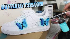 Buy safely with our purchase protection! Nike Air Force 1 Butterfly Effect Custom Tutorial Youtube