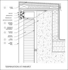 Curtain Wall Parapet Curtain Wall Detail Roof Detail Parapet