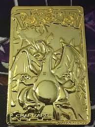 1999 burger king pokemon gold plated cards pikachu jigglypuff saturdaymorningm 5 out of 5 stars (714) $ 25.88. Charizard 23k Gold Plated Pokemon Trading Card 1999 Nintendo Nintendo Gold Pokemon Pokemon Charizard