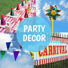 Step right up for fun carnival decorations at amazing low prices! Carnival Birthday Party Carnival Party Supplies Games Prizes More