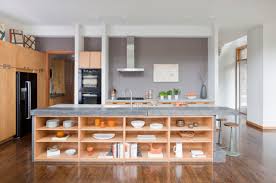 One of the primary goals of this layout was to make use of the limited available space to the maximum extent. Open Kitchen With Island Houzz