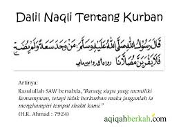 Niat berkurban karena allah semata. Hadits Tentang Qurban Dan Artinya Sumber Ilmu