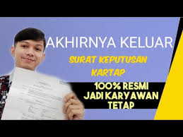 Menerapkan sistem kerja kontrak kepada. Cuaps Talk Akhirnya Resmi Karyawan Tetap Sk Kartap Keluar Youtube
