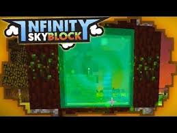 Das Elfen Portal Achievement Minecraft Ftb Infinity Skyblock Minecraft Achievement Portal