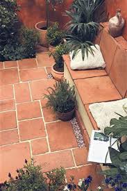Terracotta Tile Paving Mediterranean Style Garden By Barton Fields Landscaping Supplies Mediterrane In 2020 Gartenfliesen Marokkanischer Garten Gartenboden
