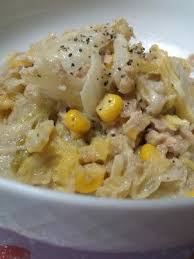 子供大好き白菜のツナコーン by もくたん レシピ レシピ 料理 食べ物のアイデア