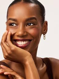 Gold Drop Earrings Rox Mini Double