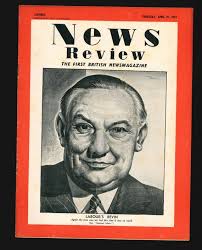 NEWS REVIEW APRIL 19 1945 Original Vintage Magazine the First British  Newsmagazine