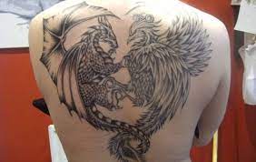 Griffin tattoo design ideas can be black and white or color; Griffin Tattoo Meanings Symbolism Designs And Ideas
