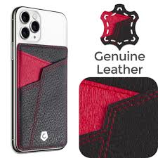 The casing is durable and firm and keeps your cards safe from the elements. Genuine Leather Stick On Card Holder Wallet Case For Back Of Phone Sport Teams Fans Lover Adhesive Sleeve Pocket Compatible With Iphone 11 Pro Max Xs X Xr 8 Plus Se 2020