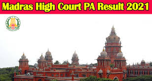 Maybe you would like to learn more about one of these? Madras High Court Pa Result 2021