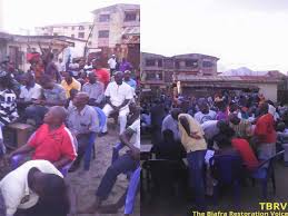 Ibrahim attahiru, and the inspector. Tbrv News Update Ipob Enugu South General Meeting Global News City