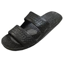 Pali Hawaii Jandals Pali Hawaii Black Jesus Hawaiian Sandals Jandals Walmart Com