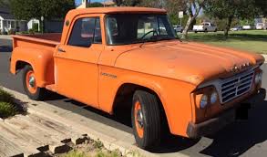 Image result for Orange 1964 Truck